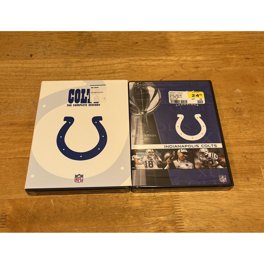 Super Bowl XLI Champions Indianapolis Colts DVD And Complete History Lot